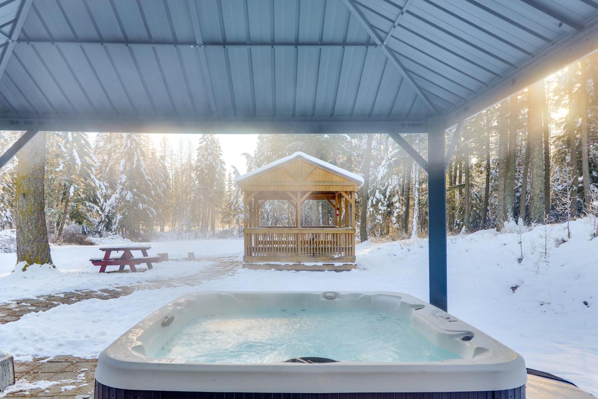 Columbia Falls Private Retreat Pool Table And Deck! Esterno foto